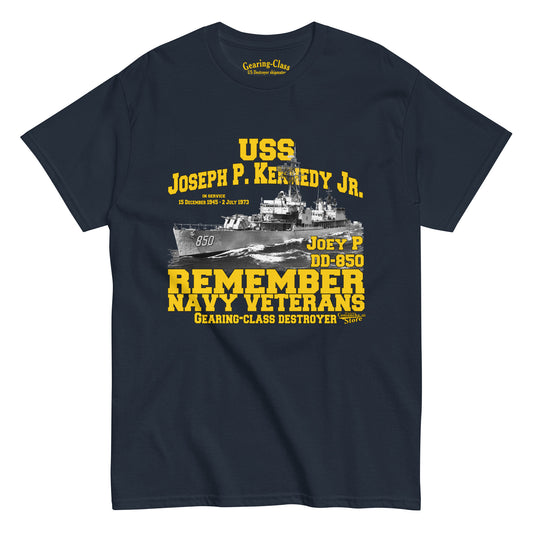 USS Joseph P. Kennedy Jr. DD-850 Destroyer tee