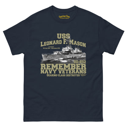 USS Leonard F. Mason Shipmats T-shirt