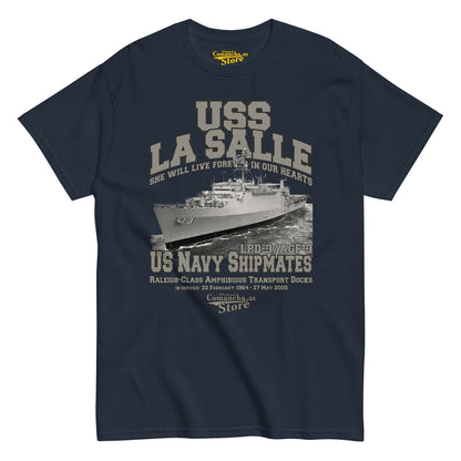 USS La Salle LPD-3 Navy Shipmates Tee,