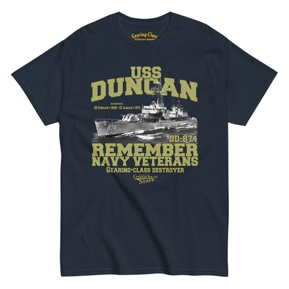 USS Duncan DD-874 Shipmates t-shirt,