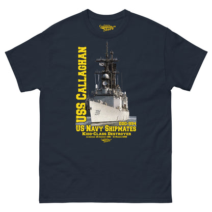 USS Callaghan DD/DDG-994 Shipmates T-shirt