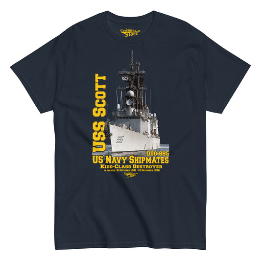 USS Scott DDG-995 tee