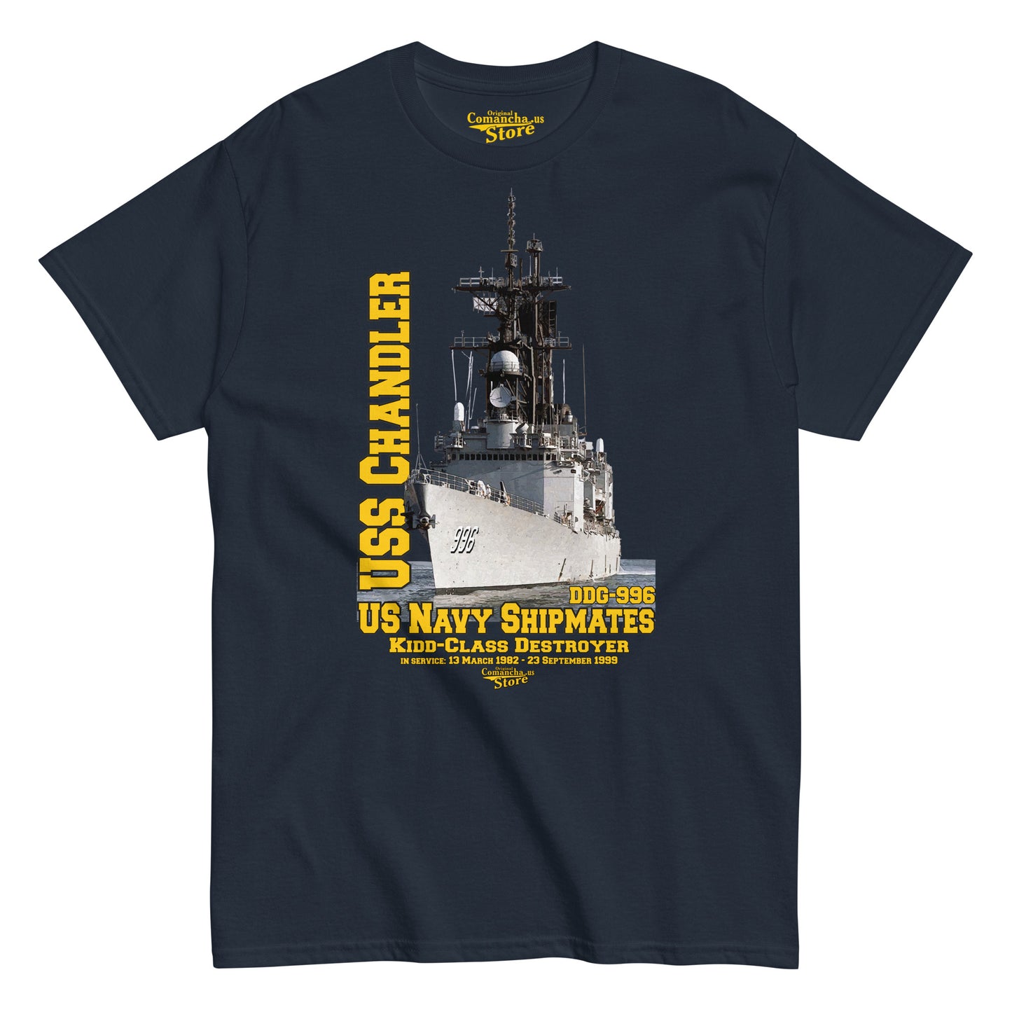 USS Chandler DDG-996 tee