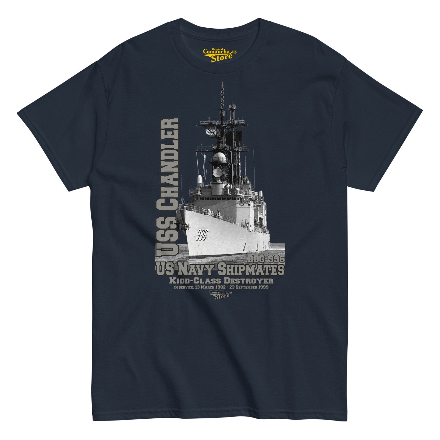 USS Chandler DDG-996 Destroyer T-shirt,