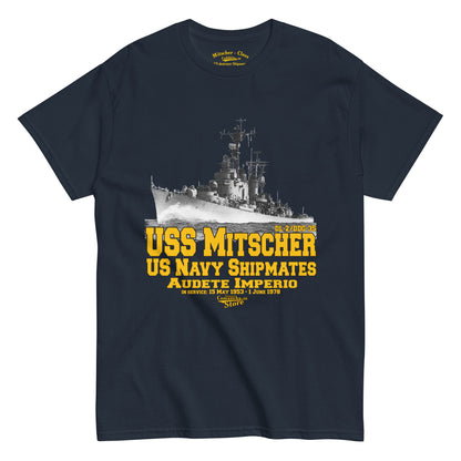 USS Mitscher DL-2 Destroyer t-shirt