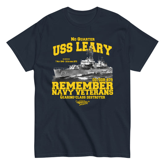 USS Leary DD/DDR-879 Destroyer T-shirt