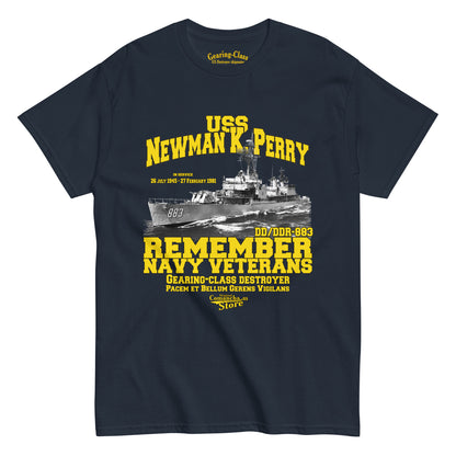 USS Newman K. Perry DD-883/DDR-883 t-shirt,