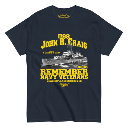 USS John R. Craig DD-885 T-shirt,