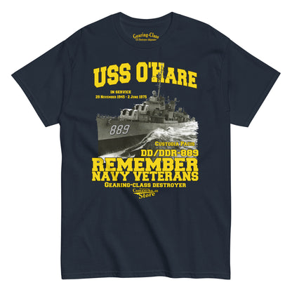 USS O'Hare DD/DDR-889 t-shirt,