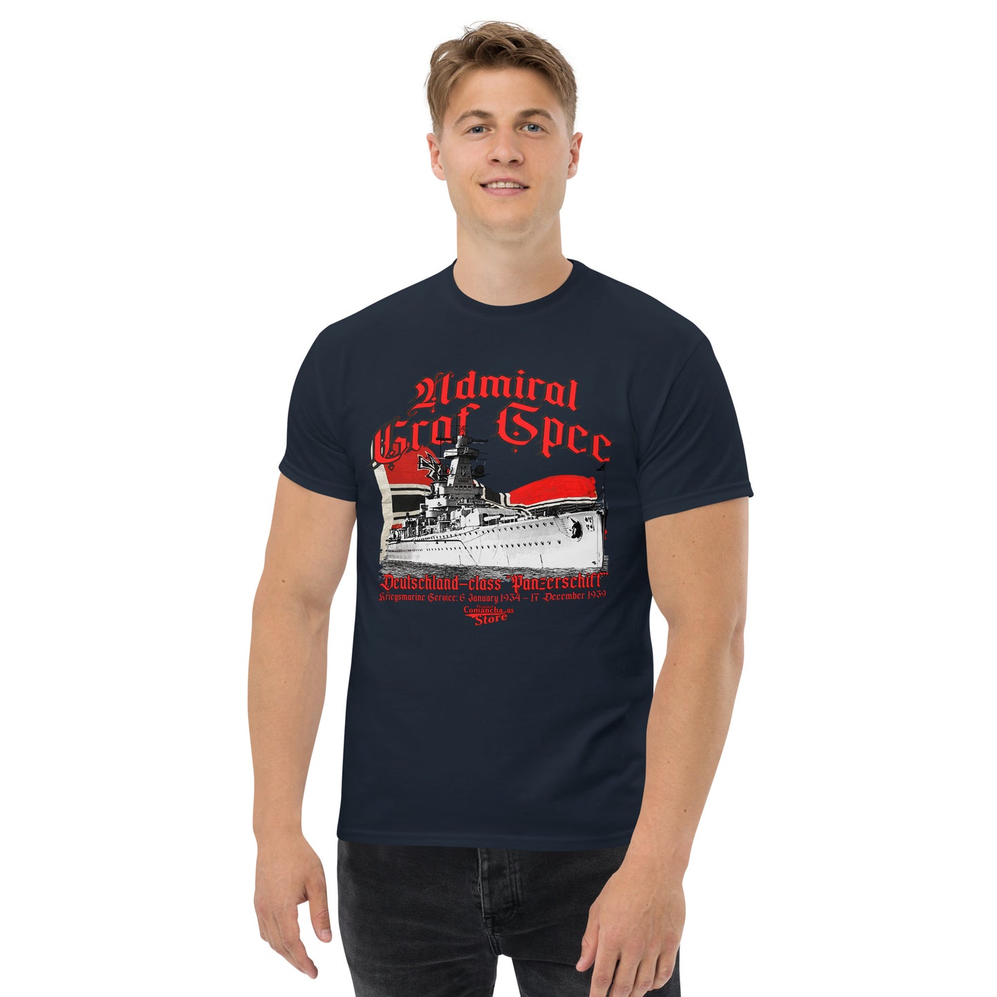 Admiral Graf Spee Battleship tee,