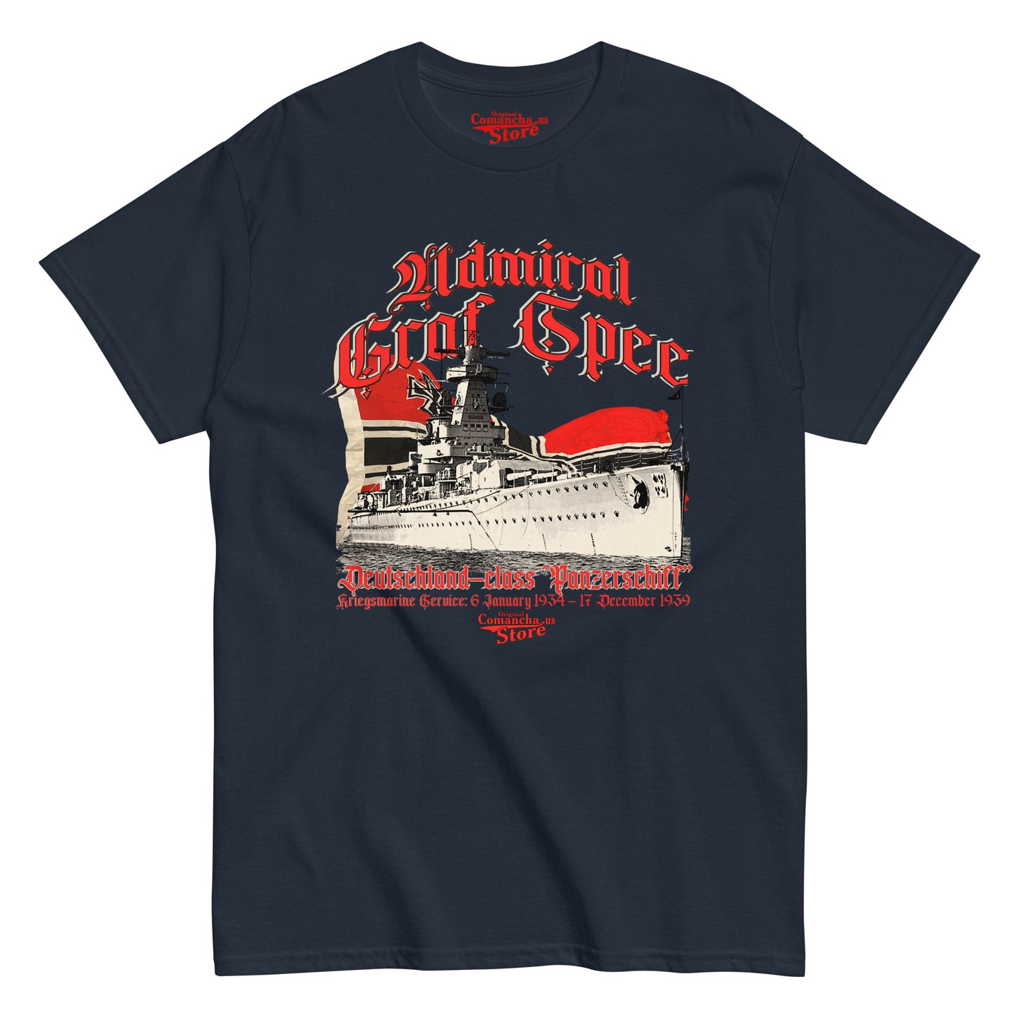 Admiral Graf Spee Cruiser T-shirt,