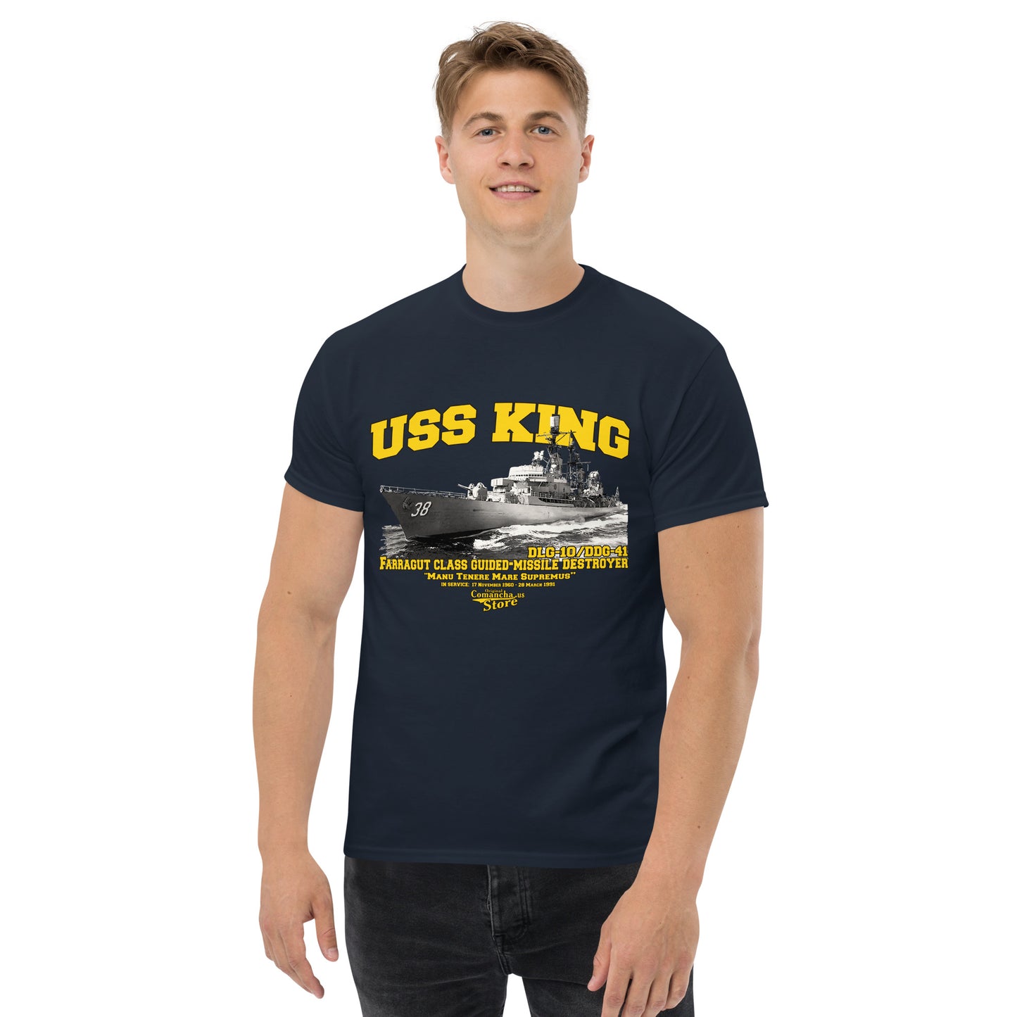 USS King DLG-10 T-shirt