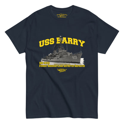 USS Barry DD-933 Shipmates T-shirt,