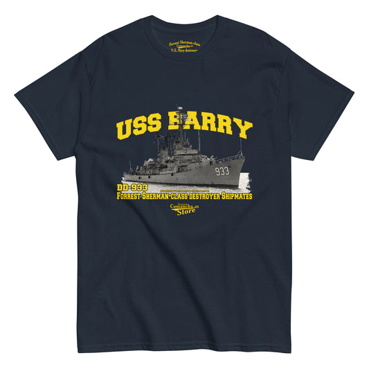 USS Barry DD-933 Shipmates T-shirt,