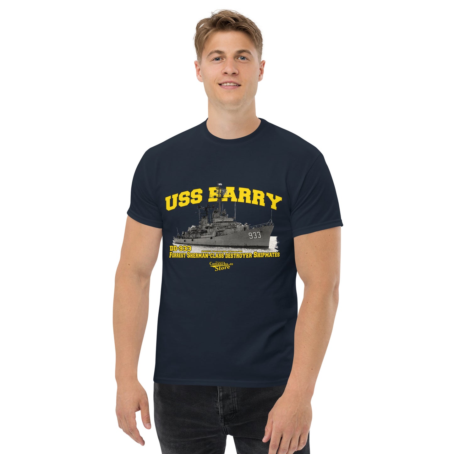 USS Barry DD-933 Shipmates T-shirt,