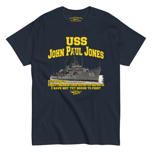 USS John Paul Jones DD-932/DDG-32 t-shirt,