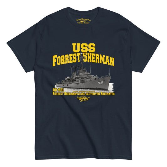 USS Forrest Sherman DD-931 tee