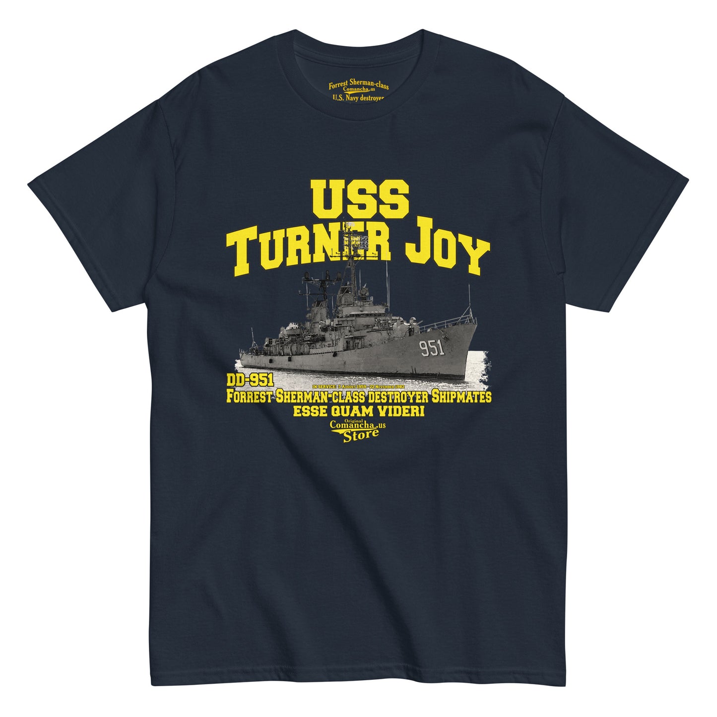 USS Turner Joy DD-951 t-shirt,