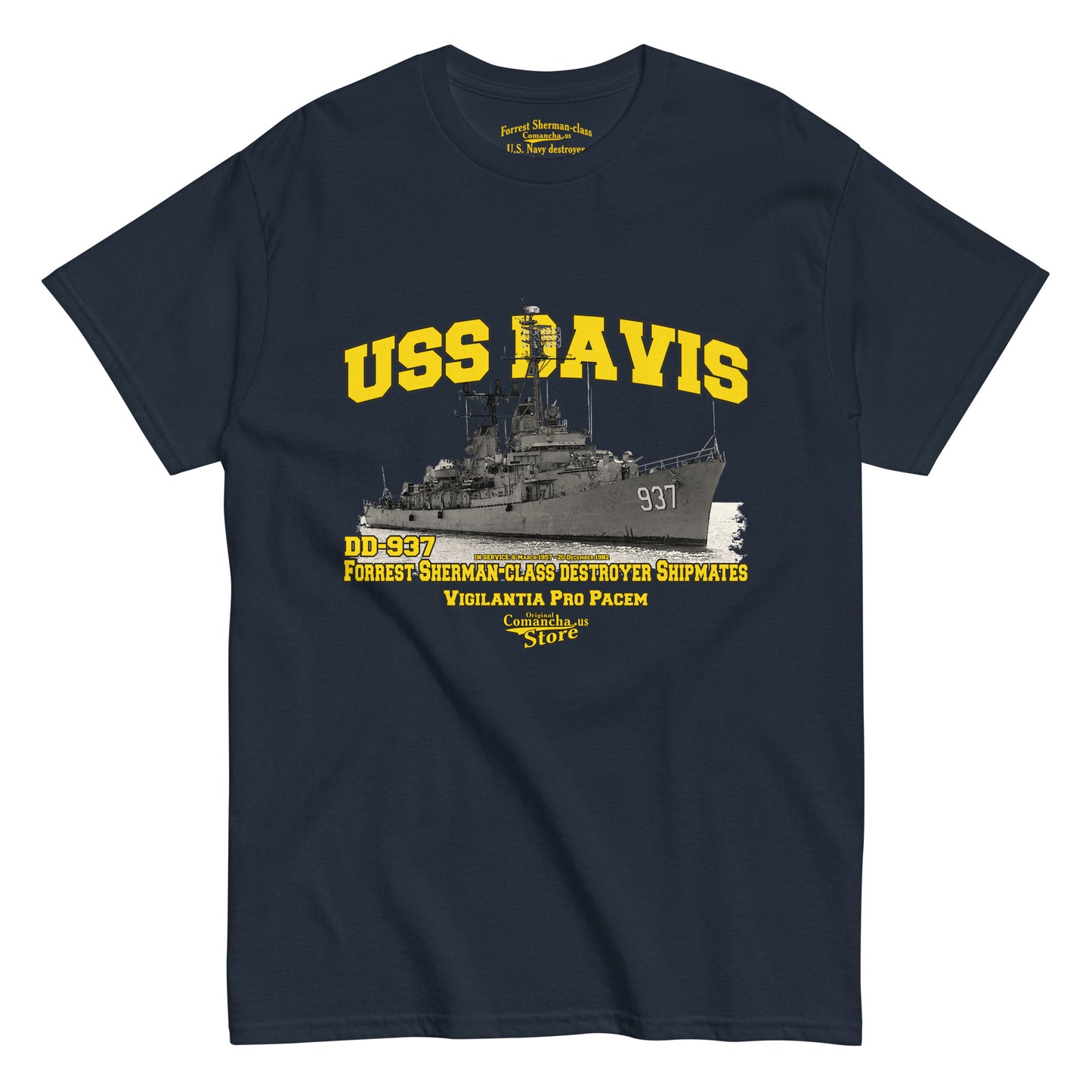 USS Davis DD-937 Destroyer t-shirt,