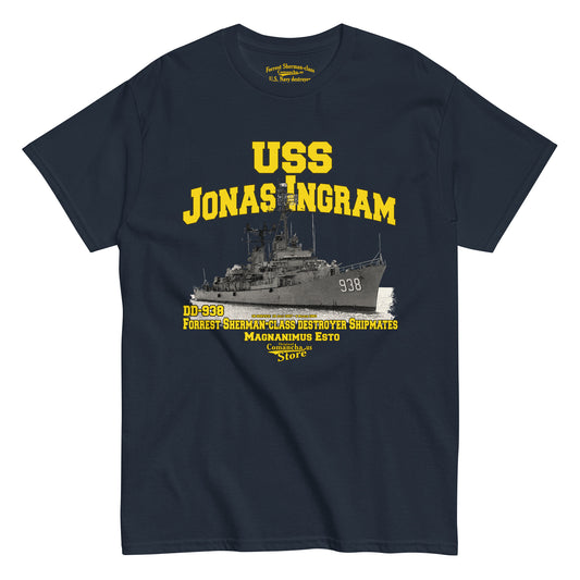 USS Jonas Ingram DD-938 t-shirt,