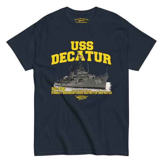 USS Decatur DD-936 t-shirt