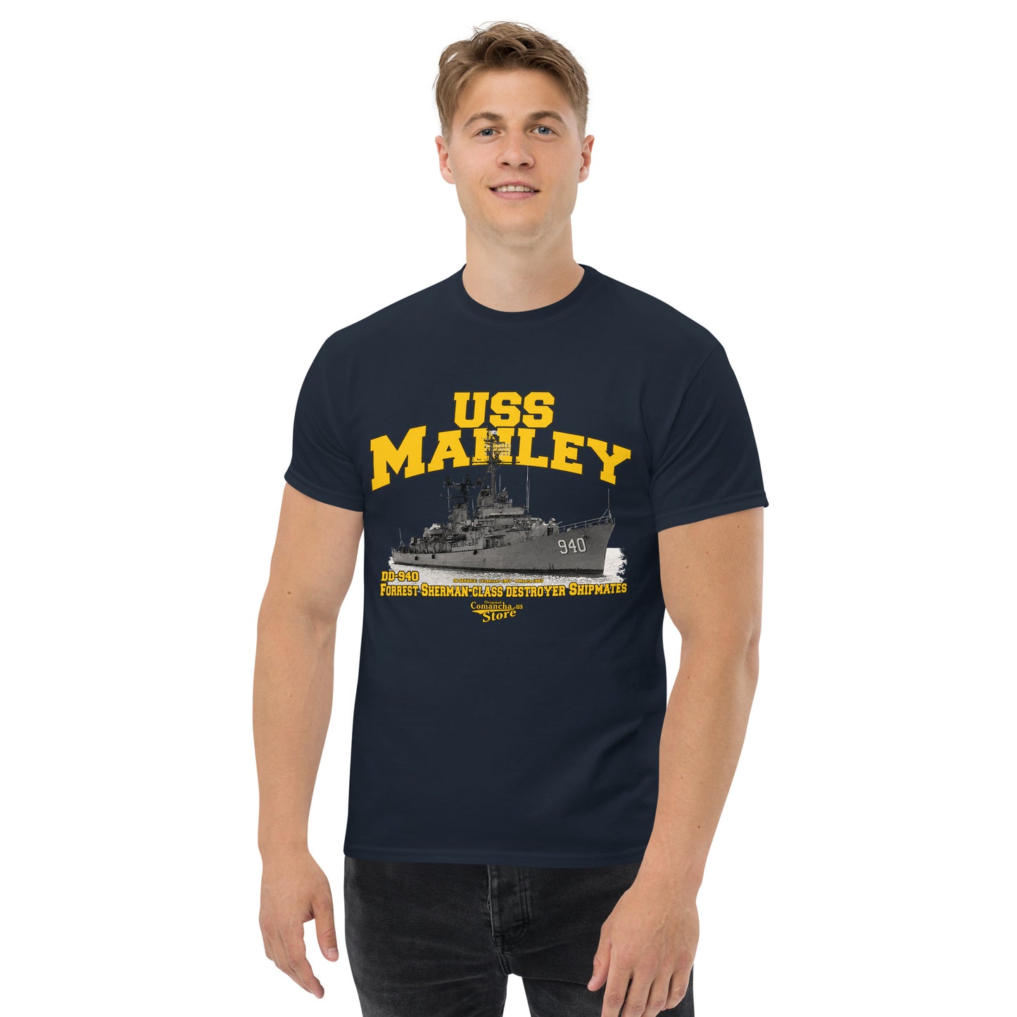 USS Manley DD-940 tee