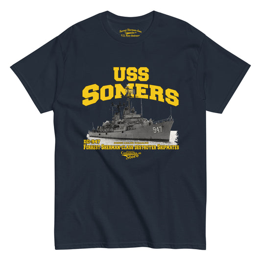 USS Somers DDG-34 t-shirt
