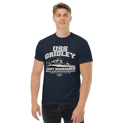 USS Gridley DD-380 Shipmates t-shirt