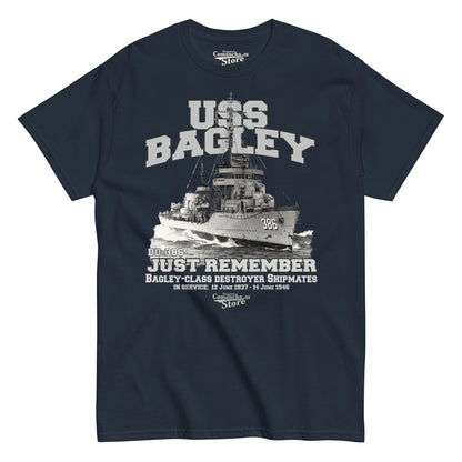 USS Bagley DD-386 Destroyer T-shirt