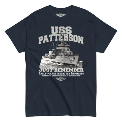 USS Patterson DD-392 Destroyer T-shirt