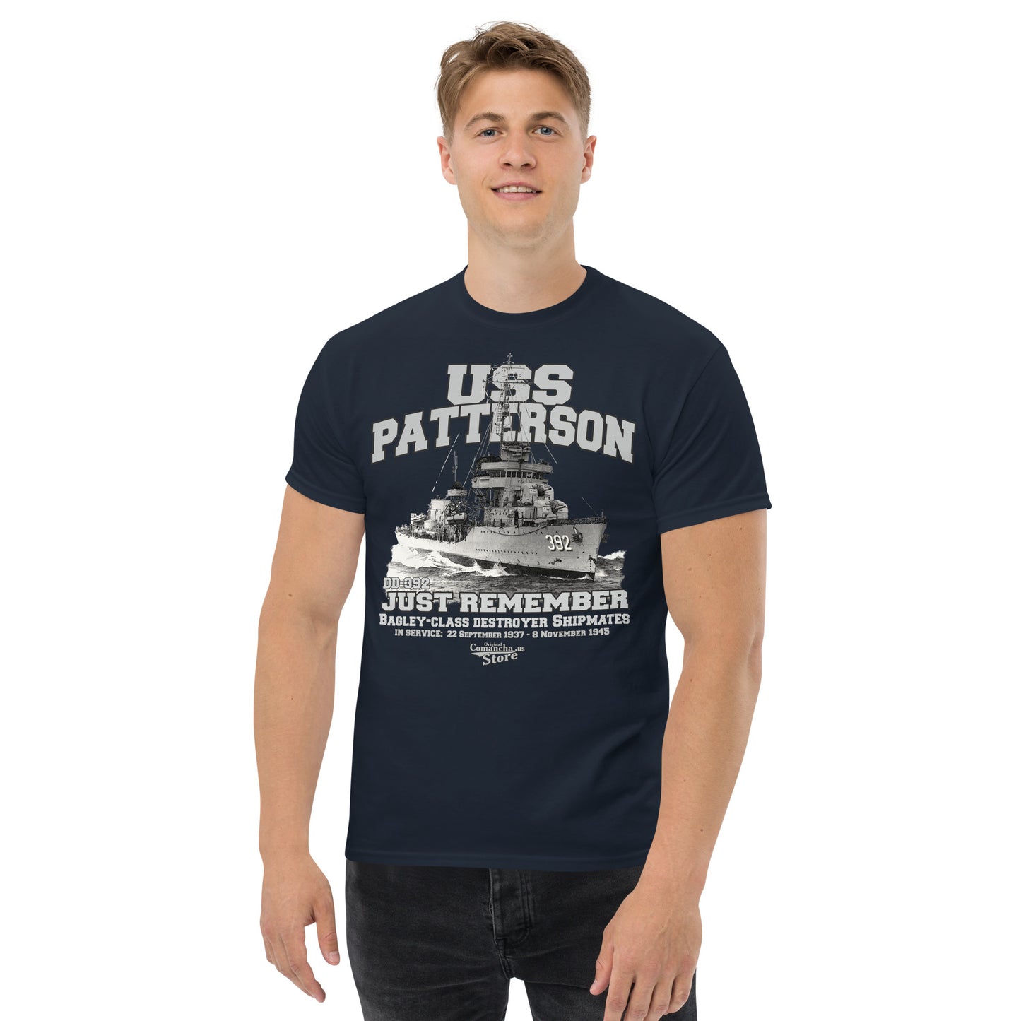 USS Patterson DD-392 Destroyer T-shirt