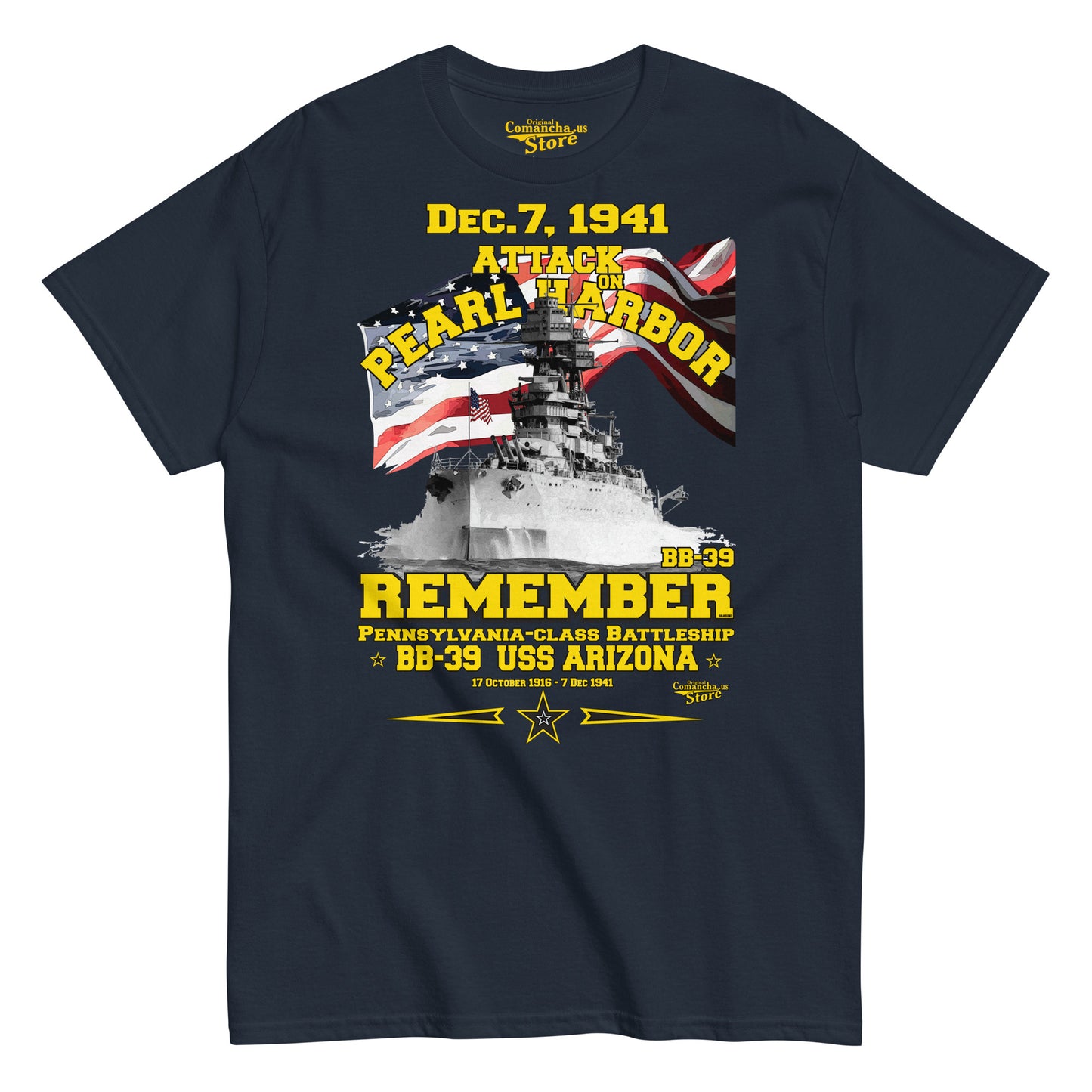 USS Arizona BB-39 T-shirt