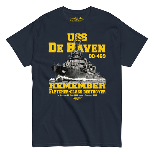 USS De Haven DD-469 t-shirt