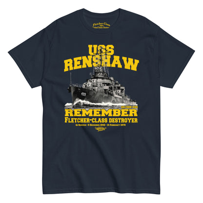 USS Renshaw DD/DDE-499 t-shirt