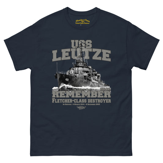 USS Leutze DD-481 t-shirt