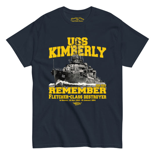 USS Kimberly DD-521 t-shirt