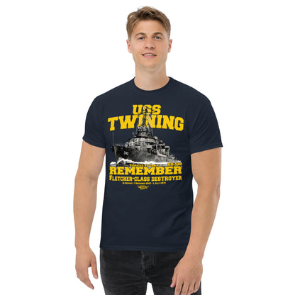 USS Twining DD-540 t-shirt