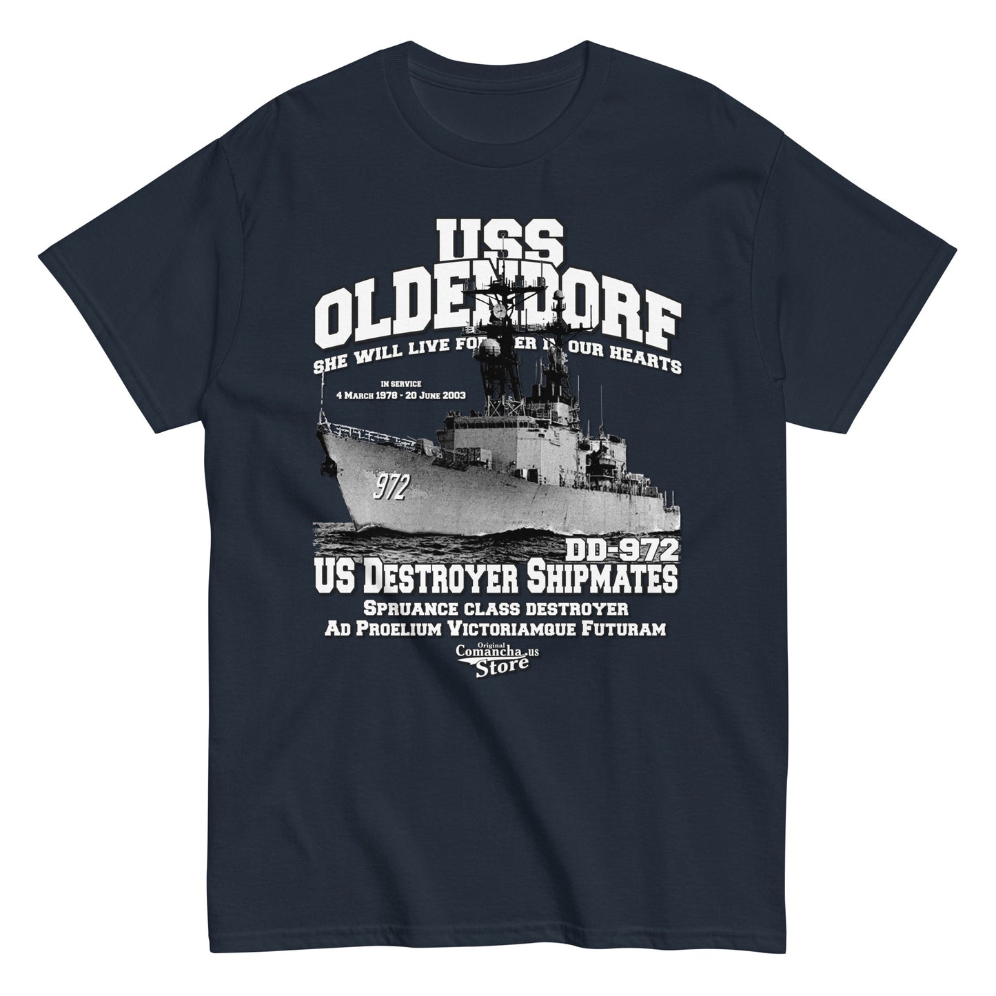 USS Oldendorf DD-972 T-shirt