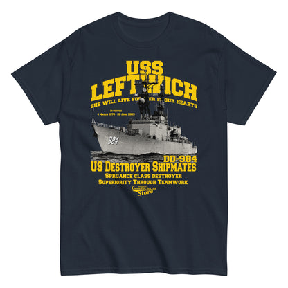 USS Leftwich DD-984 t-shirt,