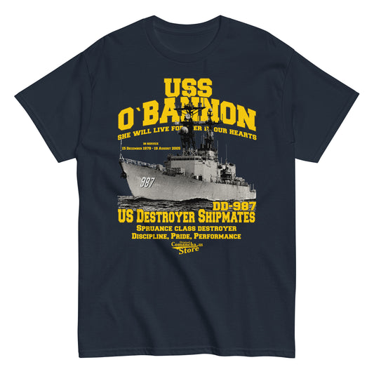 USS O'Bannon DD-987 t-shirt