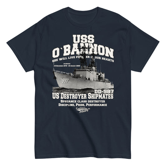 USS O'Bannon DD-987 t-shirt