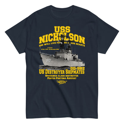 USS Nicholson DD-982 T-shirt