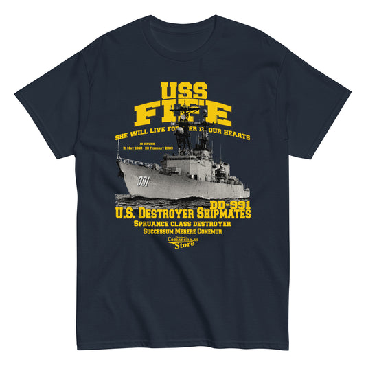 USS Fife DD-991 Shipmates T-shirt