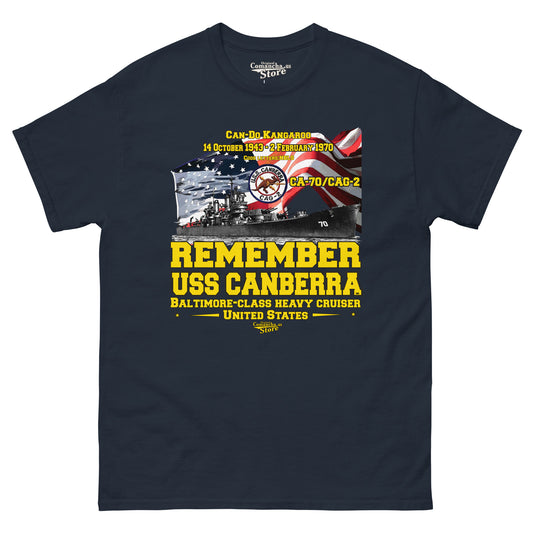 USS Canberra CA-70 Shipmates t-shirt