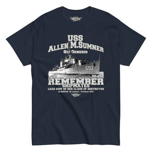 USS Allen M. Sumner DD-692 T-shirt