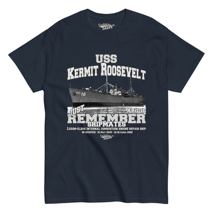 USS Kermit Roosevelt ARG-16 t-shirt