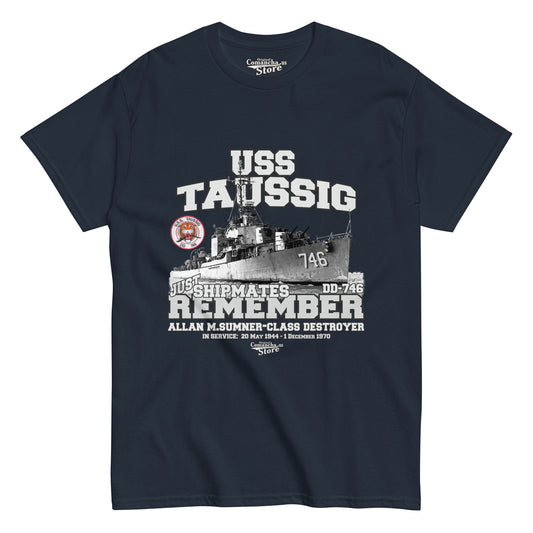 USS Taussig DD-746 Shipmates T-shirt