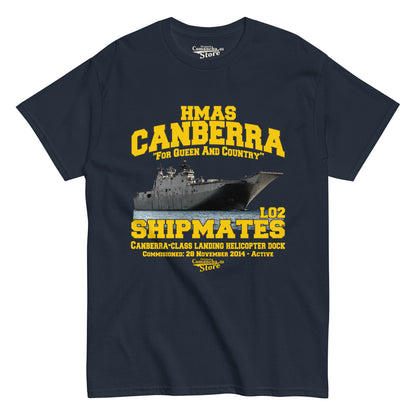 HMAS Canberra L-02 Shipmates t-shirt