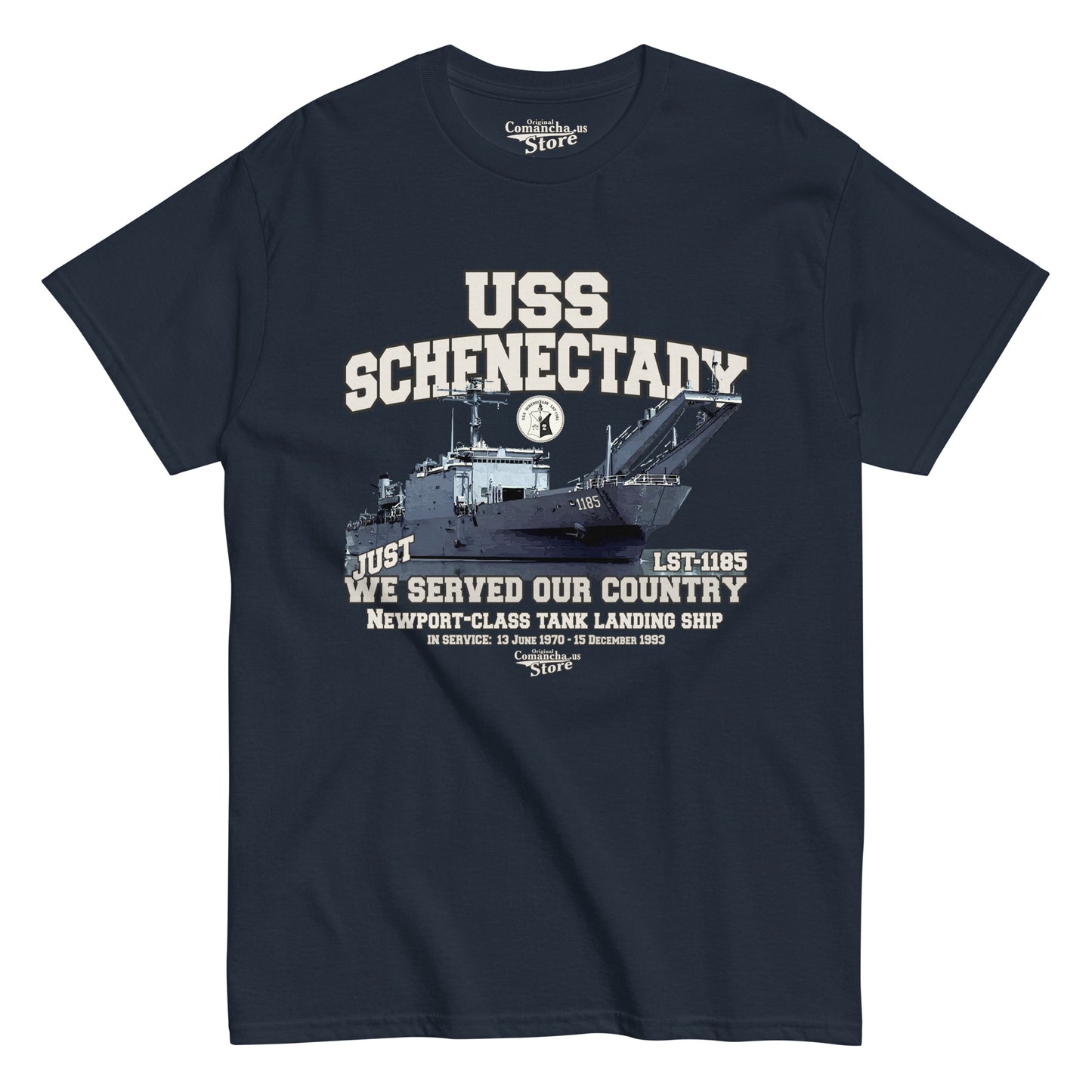 USS Schenectady LST-1185 T-shirt