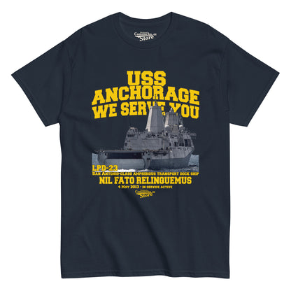 USS Anchorage LPD-23 t-shirt